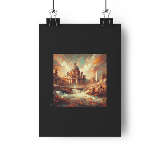 Rome - Abstract Digital Art Print