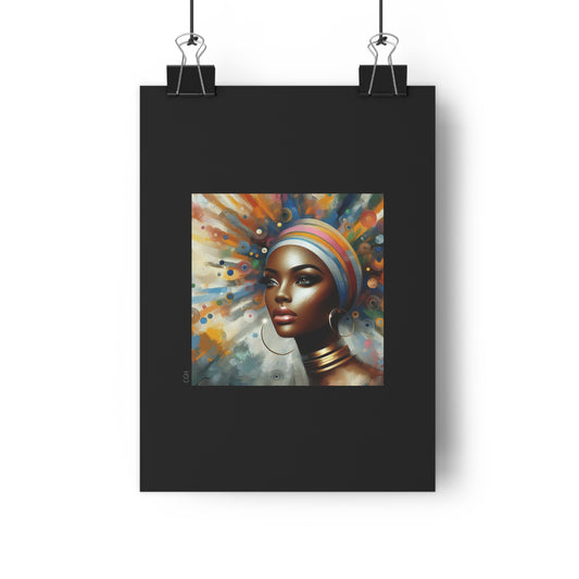 African Beauty - Digital Art Print